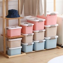 Plastic storage box student dormitory storage box plastic book plus size small sundries storage box clothes snacks