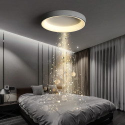 Bedroom light suction top lamp LED warm romantic decoration Creative Nordic European lamps modern minimalist room master bedroom suction ceiling lamp