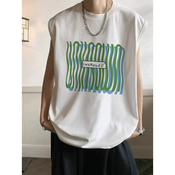 American fashion vest vest vest men's summer 2025 new pure cotton sleeveless T-shirt loose long-distance top
American fashion vest vest vest men's summer 2025 new pure cotton sleeveless T-shirt loose long-distance top