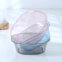 Beauty salon special basin transparent baby washbasin washbasin washbasin washbasin student dormitory laundry wash fruit wash vegetable