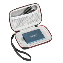 Apply Samsung T5 Mobile Hard Disk Pack T3 SSD Solid State Hard Disk shockproof protective case portable anti-fall hard shell bag
