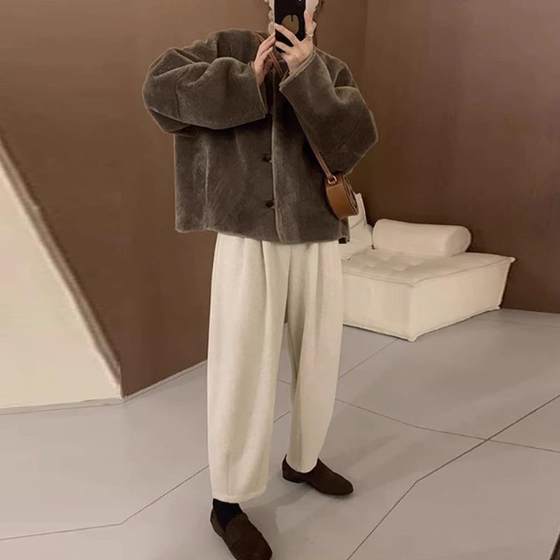 Maternity leggings spring and autumn styles, 3 casual grandma pants, autumn 1390 Harun glutinous thin wide-leg rice pants
Maternity leggings spring and autumn styles, 3 casual grandma pants, autumn 1390 Harun glutinous thin wide-leg rice pants