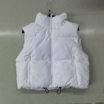 Adult womens short cotton vest welfare