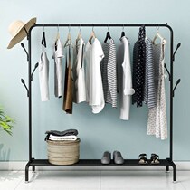 Simple Wardrobe Hung Hanger Dorm Room Rental House Cloth Art Clothes Rack Home Iron Frame Subbedroom Containing Modern Brief