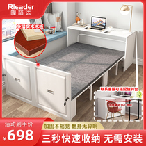 Office Multi-functional invisible bed Lunch Break Bed Folding Bed nap bed cupboard Home Small family Type Balcony Hide bed