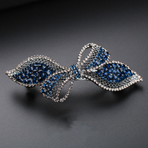 Bow Tie Hair Card Mothers Elegant Atmosphere Horizontal Clip With Clip-Style Clip Head Decorated Hair Clip Summer Water Drill