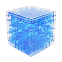 Large 3D Rubiks Cube Maze Toy Beads Childrens Educational Intelligence Ball Rolling Ball Game Concentration Training