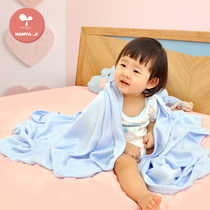 Bamboo Fiber Ice Silk Blanket Baby Cover Blanket Freshly Born Baby Summer Cool Blanket Cold Without Ice