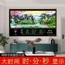 New New Perpetual Calendar Home Living Room Clock Hanging Wall Silent Digital LED Electronic Decoration Painting