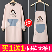 Hood womens spring and autumn bursting with skirt 2021 new web Long sleeves Home Summer working kitchen Cooking clothes