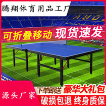 Mobile race Private Ping-pong billiard table case Rilikon Home Foldable Standard Indoor Ping Pong Table