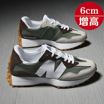 Spring Autumn New 100 Lun Cool Run NB Mens shoes 35 Genuine Leather Old Daddy Shoes Inner Heightening Sneakers 37 Running Shoes Men 45