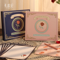 Courtesy of the Courtesy Kit of the Courtesy Kit of the Primary School Students 6-Year Graduation Commemorative Album Female Creative Personality Shake-In-The-Web Red Ins Wind Dream Brief Korean edition of the Male Graduation Season of the Season Loose Leaf message Book