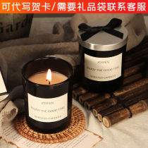 Affordable scented candles ins home soothing bedroom helps sleep incense low temperature atmosphere gift box wax girl hand gift