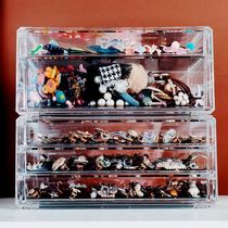 hairpin containing box large capacity anti-oxidation first decoration box baby hair accessories containing box can be placed with bracelet drawer