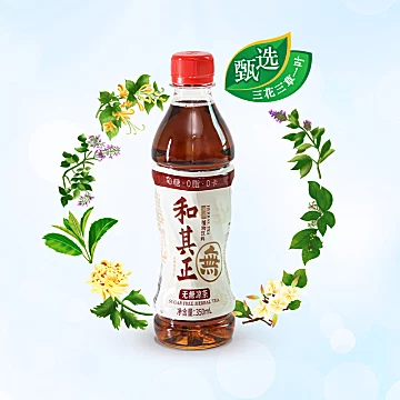 和其正无糖凉茶350ml*15瓶/整箱0糖0脂0卡[7元优惠券]-寻折猪