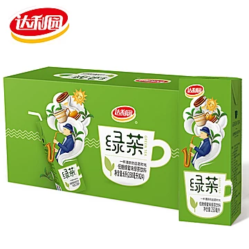 【达利园品牌】蜂蜜绿茶250mlx24盒[9元优惠券]-寻折猪