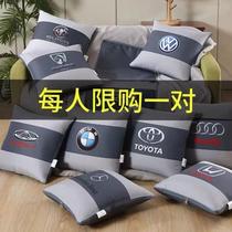 Winter thickened pillow quilt dual-use two-in-one folding car pillow quilt office nap blanket pillow