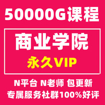 Business College 2022 Enterprise Super Management Course Business Model Financial Equity Manpower Old Normal University Full set