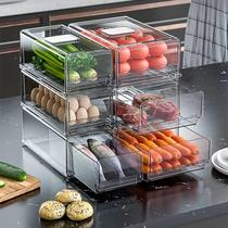 Kitchen box storage box pump canary drawer special sealed freeze box refrigerator with ice food grade fruit fresh