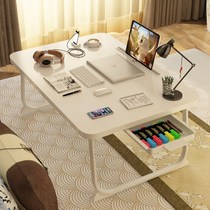 Bed small desk desk college dorm folding table window to learn office computer desk lazy table car board