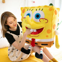 SpongeBob SquarePants Plush Toys Cartoon Dolls Send Big Star Doll Pillow Gifts for Girlfriends Childrens Birthday
