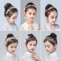 Flower Rings Headwear Children Han Style Super Sensuori Flowers Hair Stirrup Princess Flowers Childrens Head Flowers Wedding Girl Wedding Dresses Accessories