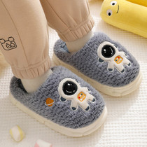 Childrens cotton slippers boys 2022 new autumn and winter winter boys children childrens cotton slippers home non-slip baby