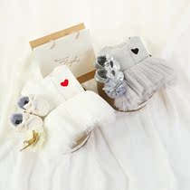Baby Gift Box Princess Dress Spring Summer Baby Full Moon Gift Suit 100 Days Gift Newborn Khae Dress Kid