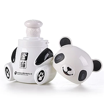 【舍得】金猫52度浓香型熊猫白酒500ml礼盒[40元优惠券]-寻折猪