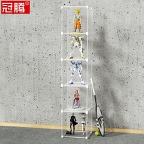 Car model hand Display Box large single model building block doll dust cover transparent doll rack storage cabinet