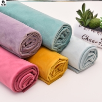 Stage of stalls plush-woven paved velvet cushion with backback Dutch velvet fabric black conference stage