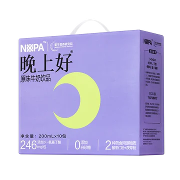 蒙牛莫帕晚上好睡眠牛奶200ml*10盒[119元优惠券]-寻折猪