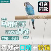 Parrot flying bird rope tiger piece of the occult fengxiang traction rope training rope ultra light strap without hurting the feet