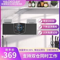 American Yao Yiyao fruit and vegetable disinfection cleaner Home Bacteria Washing Vegetable Machine Meat Fruit Germicidal Ingredients Purification Machine