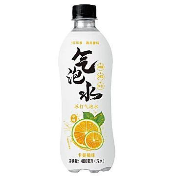 【旗舰店】元气萌主无糖气泡水480ml*4瓶[16元优惠券]-寻折猪