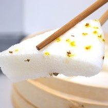 White sugar osmanthus cake 300g * 24 sacks of authentic handmade sticky rice hair pastry traditional pastry commercial breakfast snack