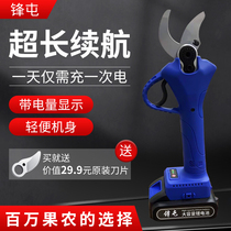 Special rechargeable lithium electric scissors for Frontal Canton Electric Scissors Fruit Tree Garden powerful pruner electric clippers cutting branches and divinities