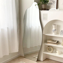 South Korea Ins designer adjusted for slimmer dressing goggles Nordic floor wearing glasses HD Costume Shop Full Body Mirror