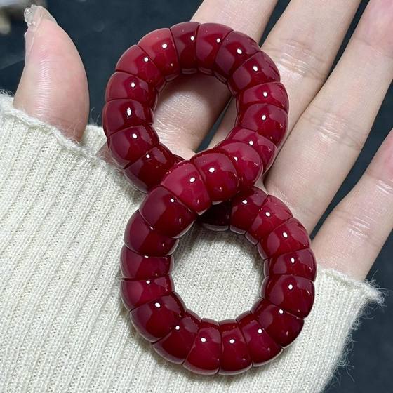 돼지 대장 보디 끈 체리 색상 교환 돼지 대형 장 바디 브레이슬릿 손가락으로 연주 부드럽고 드문 모호 돼지 대장 보디 끈 체리 색상 교환 돼지 대형 장 바디 브레이슬릿 손가락으로 연주 부드럽고 드문 모호