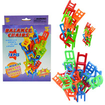 Stack Stools Stack-Legit Chairs Tabletop Games Parent-child Interactive Children Puzzle Building Blocks Toy Gift