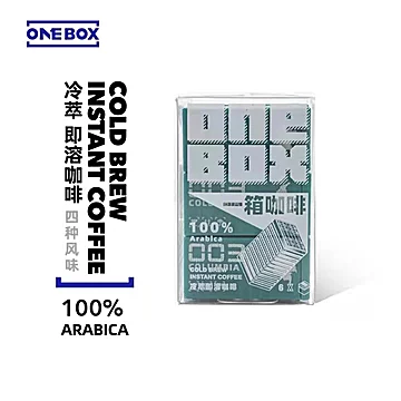 ONEBOX/冷萃拿铁美式冻干黑咖啡粉2g*3[30元优惠券]-寻折猪