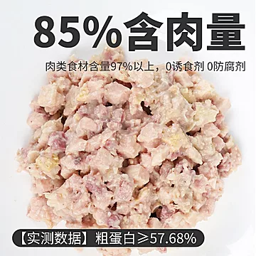 【18袋共2250g】咕噜小匠全价狗粮主食罐头[280元优惠券]-寻折猪