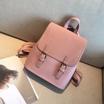 Double shoulder bag for women commute to work casual frosted Korean version Jane about 100 lap pu leather bag with female multipurpose little fresh bag