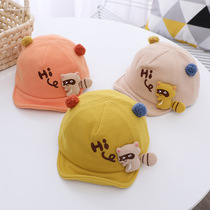 Peaked cap Korean style 2022 new boys and girls baby baseball cap spring and autumn outdoor sun visor hat foreign style all-match