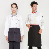 Chefs clothing Short-sleeved hotel restaurant after-kitchen baking chefs overalls autumn mens and womens chefs uniform