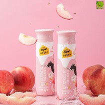 (Official) Adopt a Cow Yogurt Original White Peach Oatmeal Flavor 230g*10 Bottles FCL