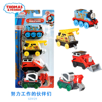 Fisher Thomas and Friends Alloy Small train combination DGB79 hook alloy locomotive toy