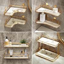 Toilet toilet Toilet Shelf Above Toilet bathroom Bathroom Wash Terrace Free of perforated wall-mounted wall Washing machine accommodating shelf