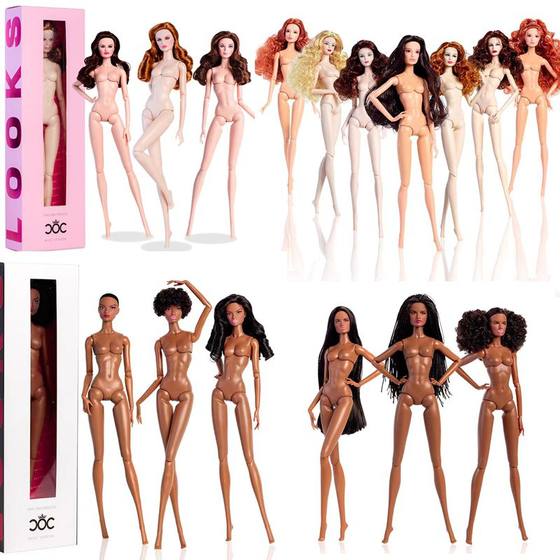 Supermodel doll 6-size fences than gold label black and white powder general body naked baby girl dress up trendy toys European and American fashion
Supermodel doll 6-size fences than gold label black and white powder general body naked baby girl dress up trendy toys European and American fashion
